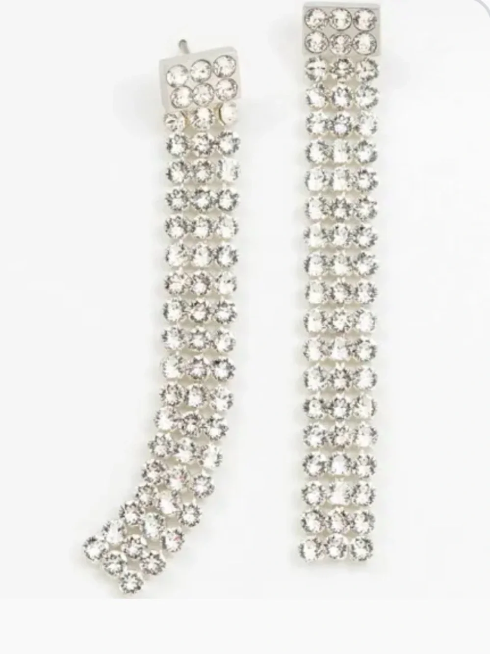NWT Touchstone Crystal “Night Out” Earrings, Retired